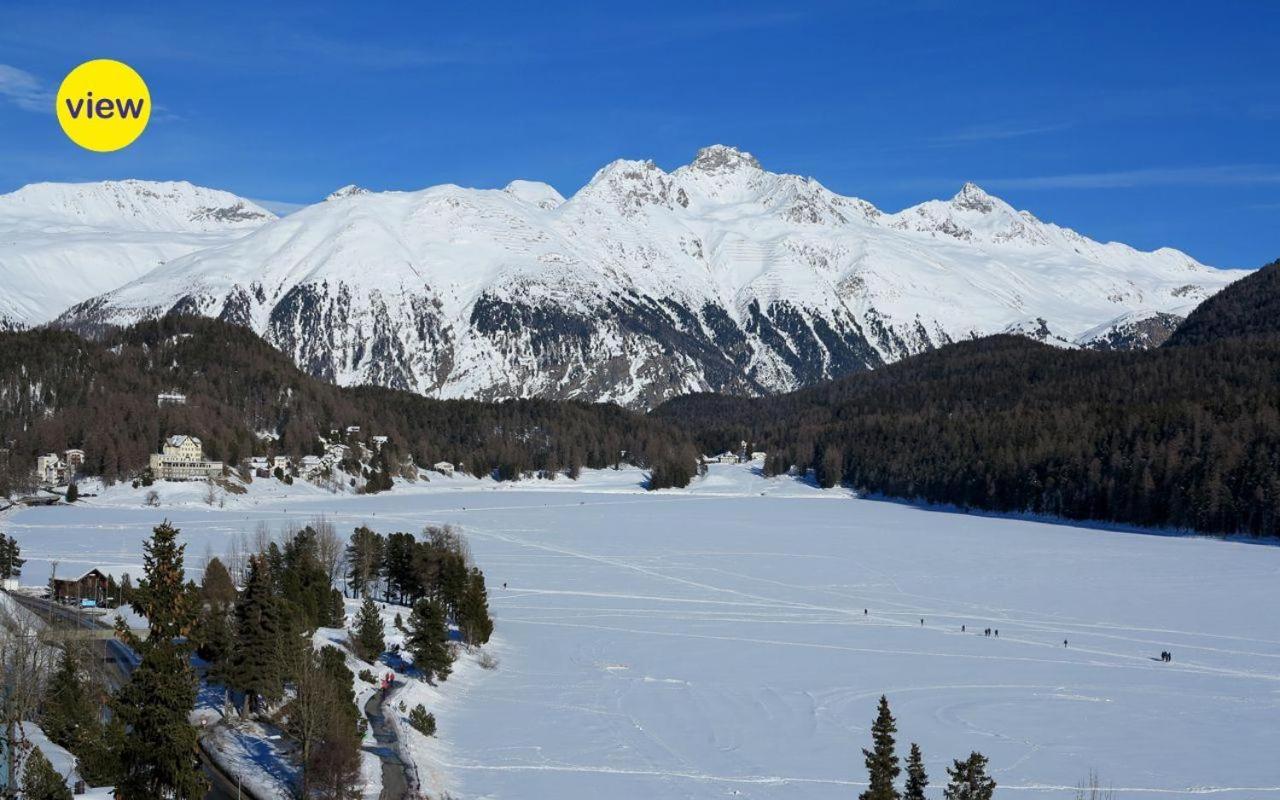 Traunter Via Daire Saint-Moritz Dış mekan fotoğraf