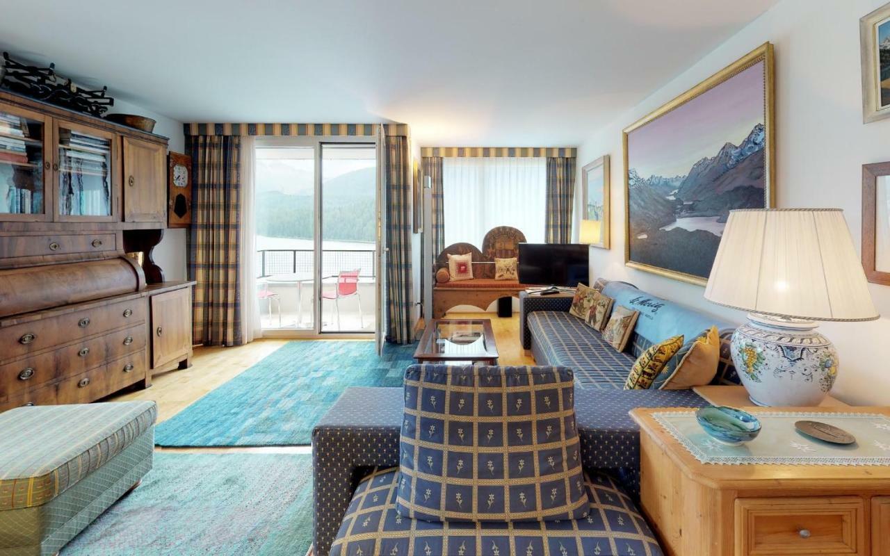 Traunter Via Daire Saint-Moritz Dış mekan fotoğraf