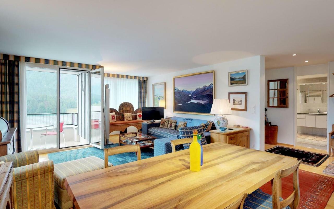 Traunter Via Daire Saint-Moritz Dış mekan fotoğraf